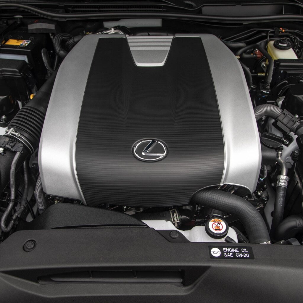 2021 Lexus IS 350 F-Sport Ultra White image via Christine N. Henley (TMNA) for use by 360 Magazine