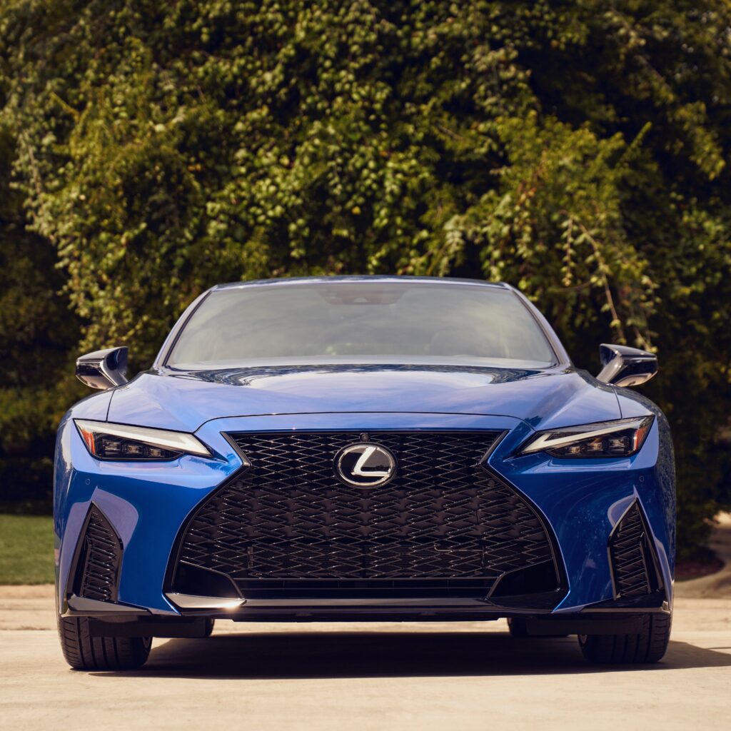 2021 Lexus IS 350 F-Sport Ultra White image via Christine N. Henley (TMNA) for use by 360 Magazine