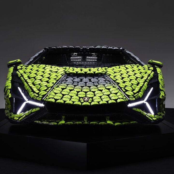 LEGO Lamborghini Image provided by Morgan Theys and Extension PR for use by 360 MAGAZINE.