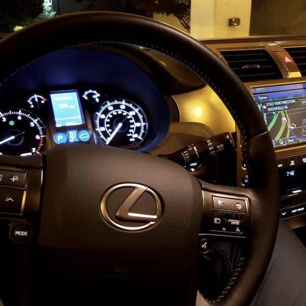 2021 Lexus IS 350 F-Sport Ultra White image via Vaughn Lowery for use by 360 Magazin