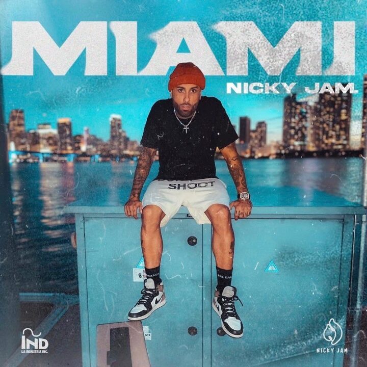 Nicky Jam "Miami" image from La Industria INC/Sony Music Latin via NV Marketing & Public Relations, LLC, for use by 360 Magazine