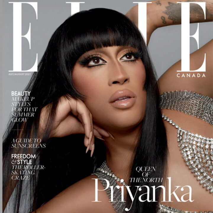 Elle cover via Marie-Andrée Picotte of Ko Media for use by 360 Magazine