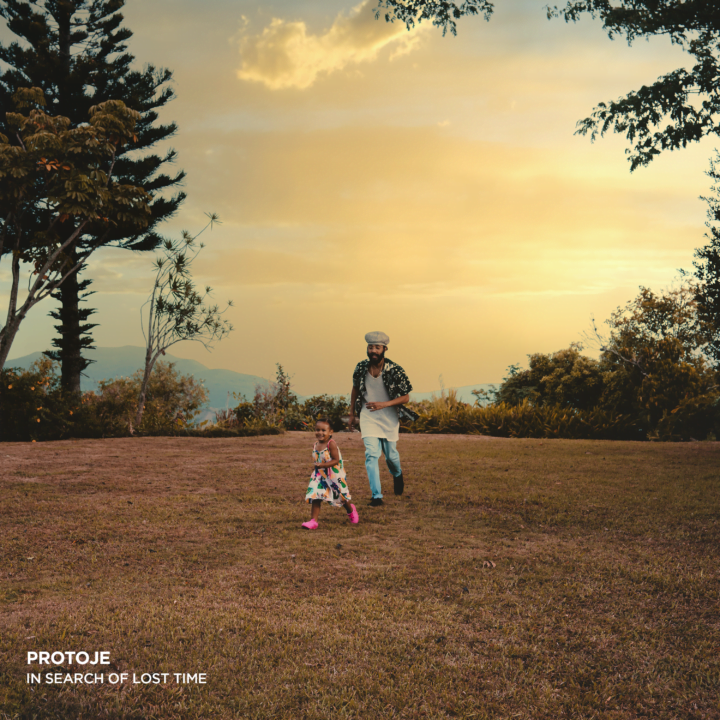 PROTOJE In Search Of Lost Time album cover from Tiffany Mea - With Love PR, Sarah Weinstein Dennison - RCA Records Publicity for use by 360 Magazine