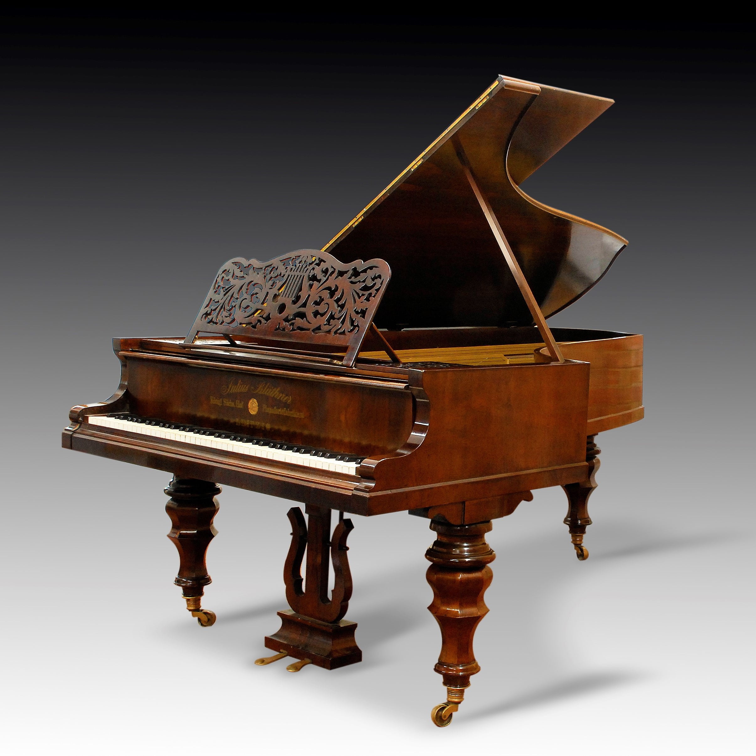 Bluthner 1854 Paderewski via Dreweatts Auctioneers for use by 360 Magazine