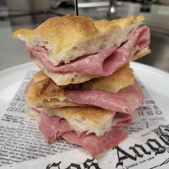 Sandwich image from Biancalucia Perna at Hotel Maalot for use by 360 Magazine