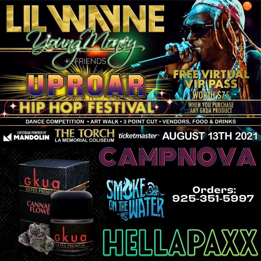 Lil Wayne Promotional Image via Camp Green USA for use by 360 Magazine