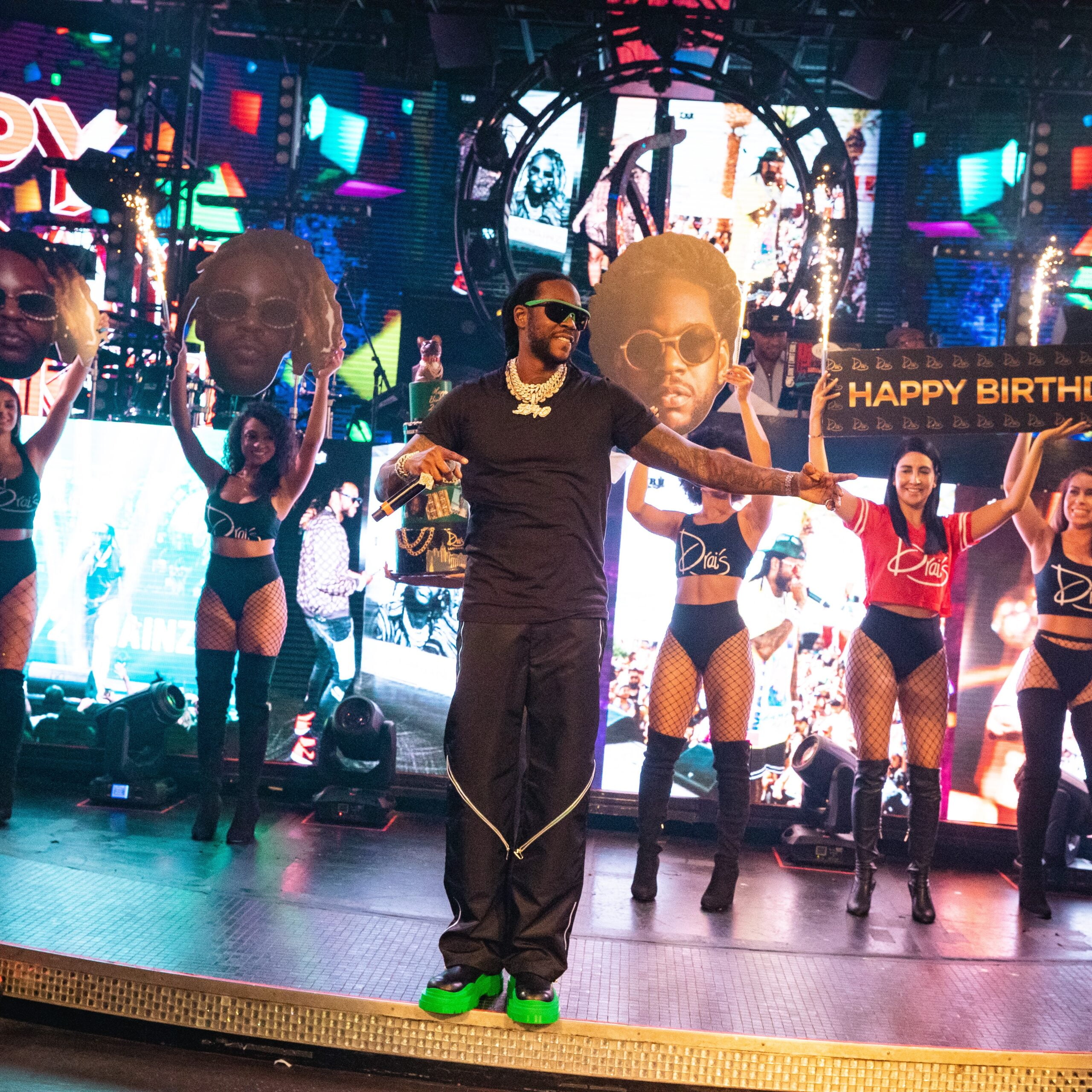 2 Chainz Birthday at Drais via Mike Kischbaum for Wicked Creative for use by 360 Magazine