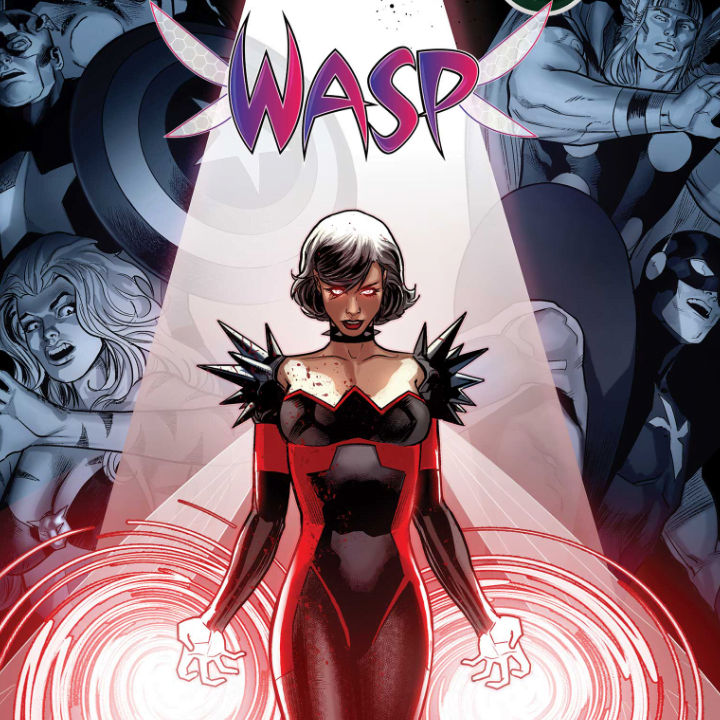 Darkhold Wasp Cover Artwork from Anthony Blackwood, Marvel Entertainment for use by 360 Magazine