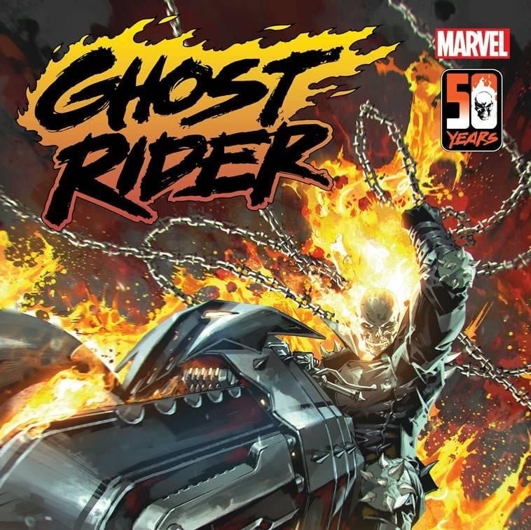 Ghost Rider via Kael Ngu for Marvel for use by 360 Magazine