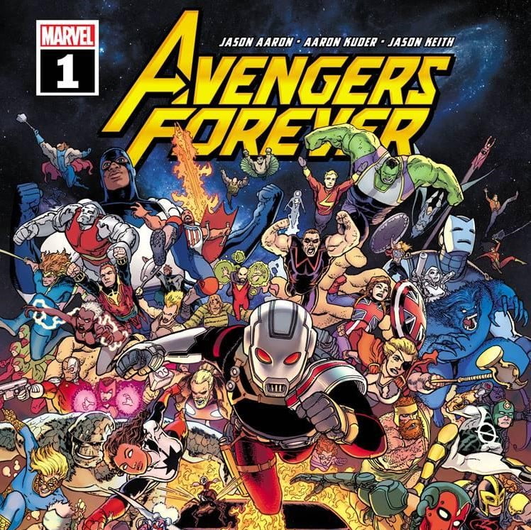 Avengers Forever via Aaron Kuder for Marvel for use by 360 Magazine