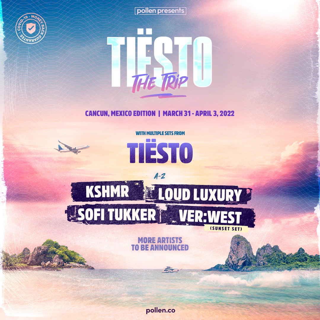 tiesto flyer for use by 360 magazine