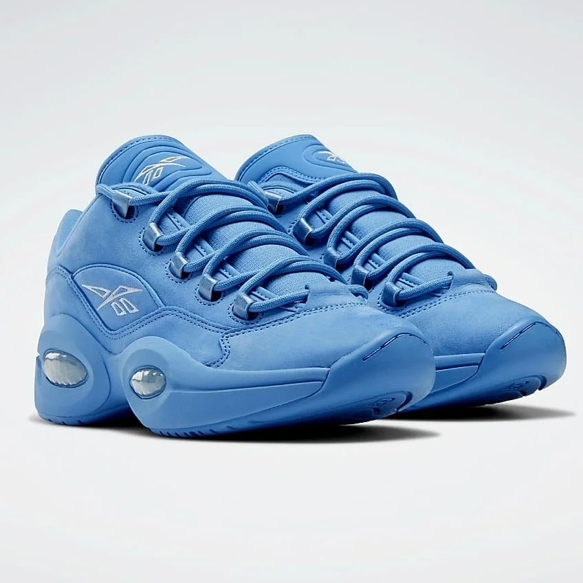 Reebok's Question Low "Blueprint" sneakers via Reebok for use by 360 Magazine