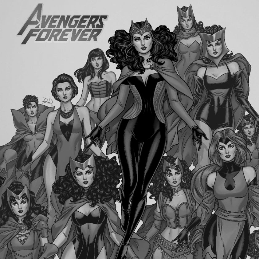 Avengers Forever Second Printing via Russel Dauterman for Marvel Comics for use by 360 Magazine