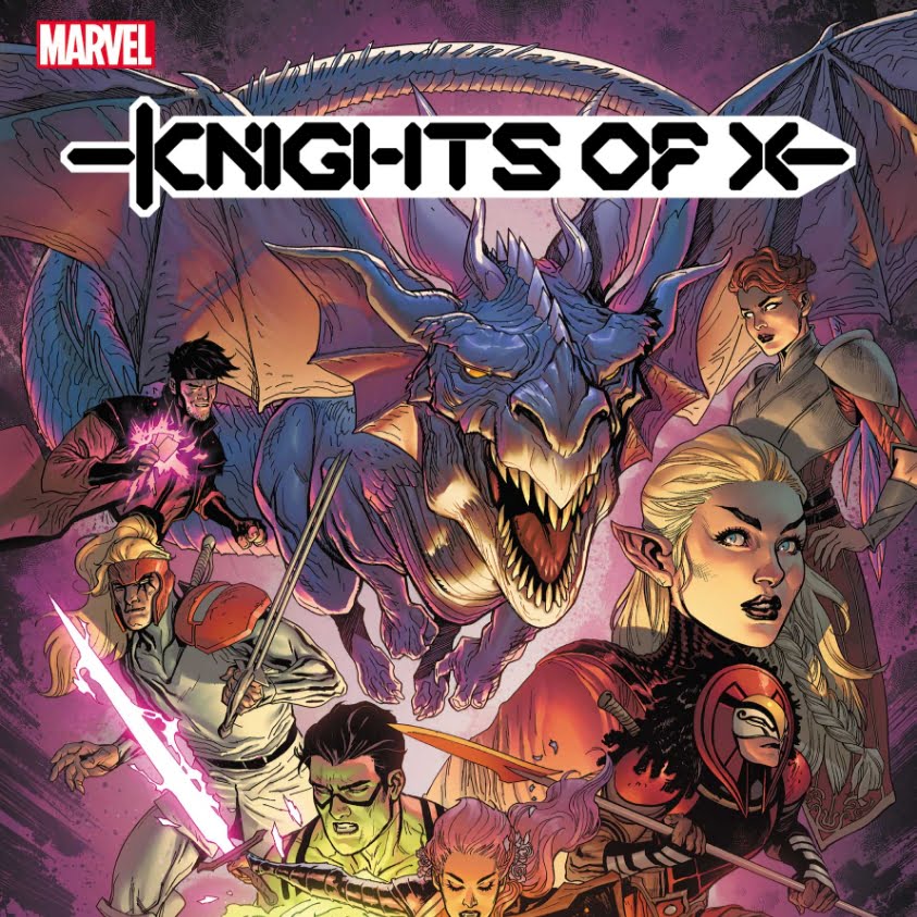 Knights of X via Yanick Paquette for Marvel for use by 360 Magazine