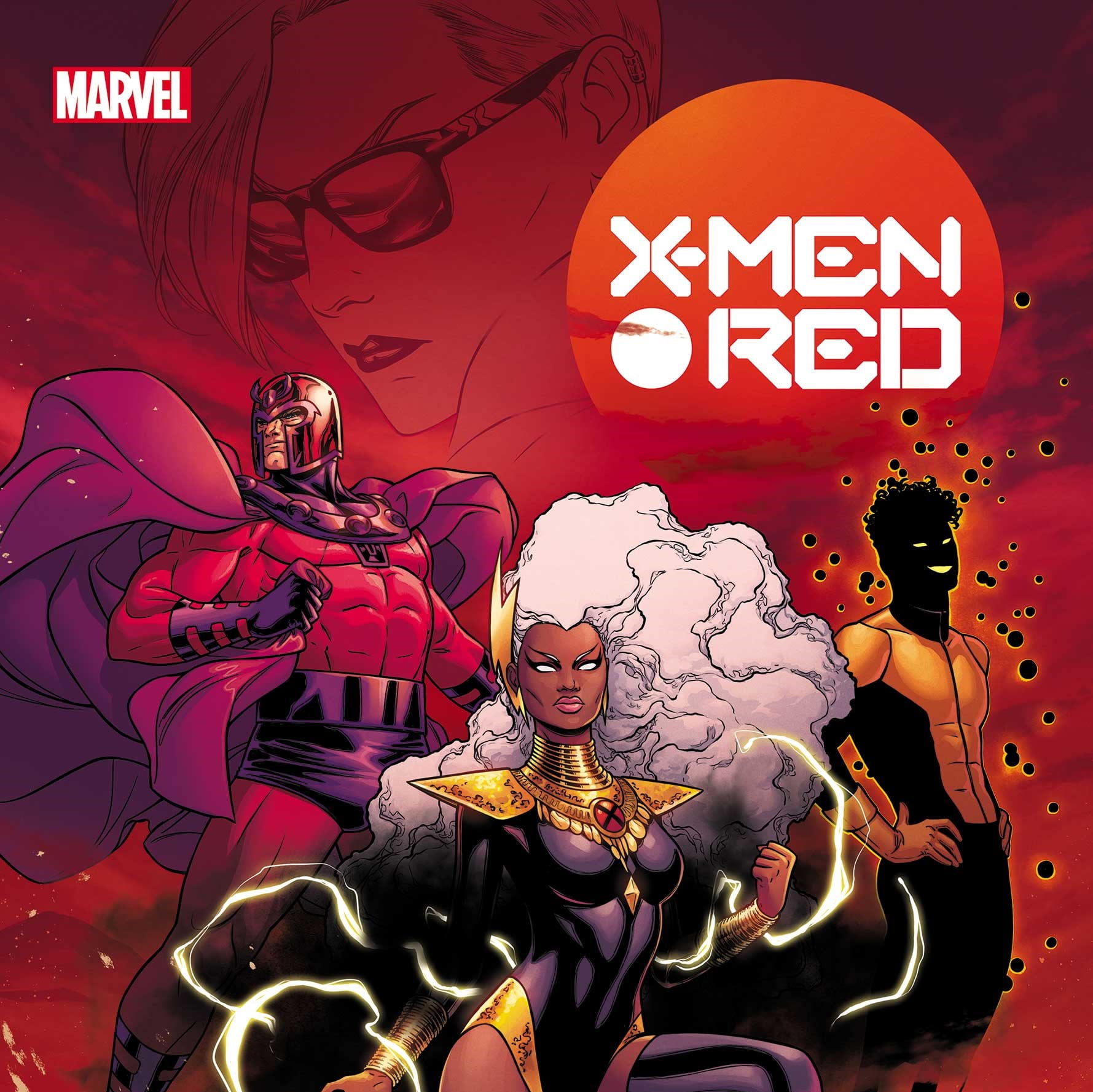 X-Men Red Cover Art via Russel Dauterman for Marvel Comics for use by 360 Magazine