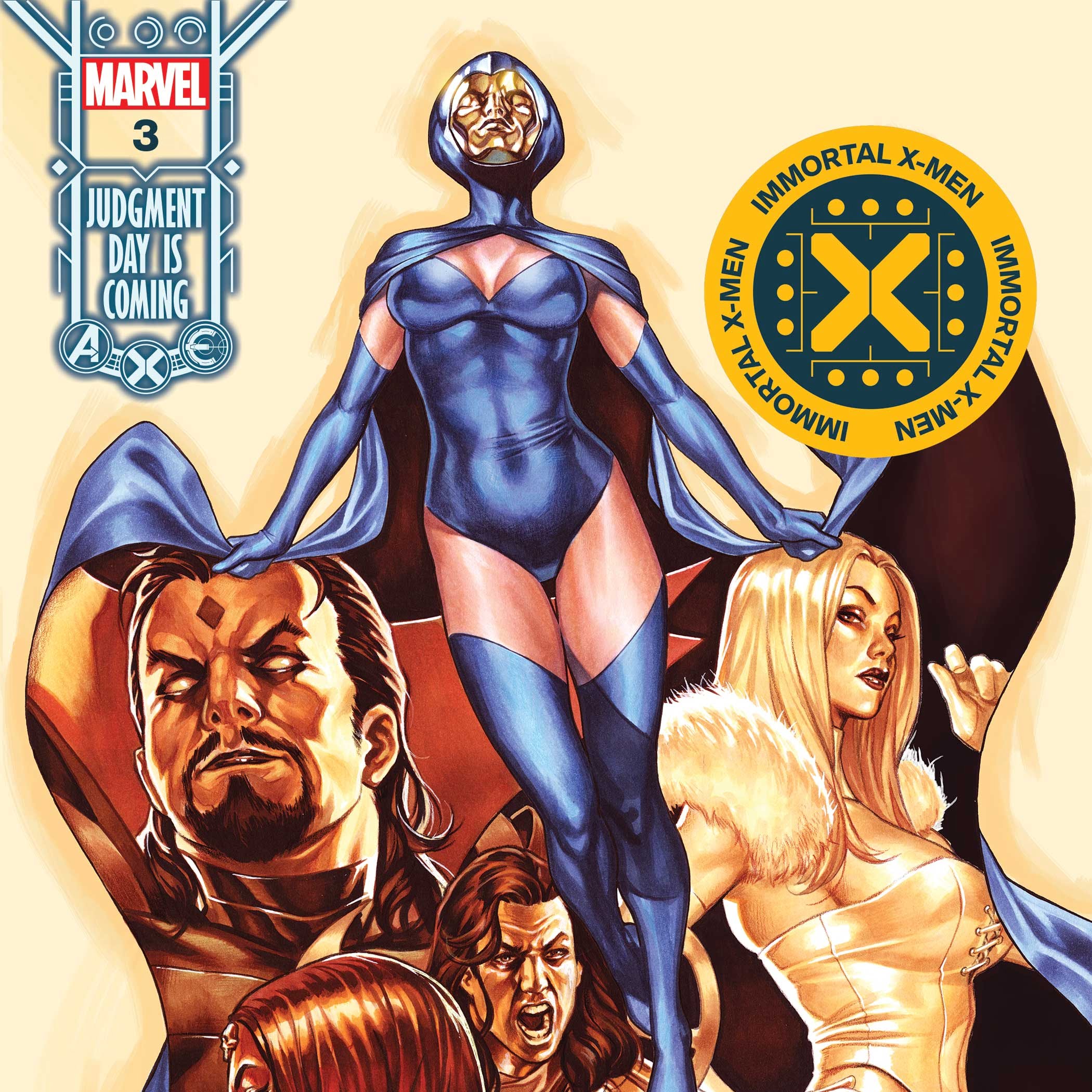 Imortal X-Men 3 Cover Art via Mark Brooks for use by 360 Magazine