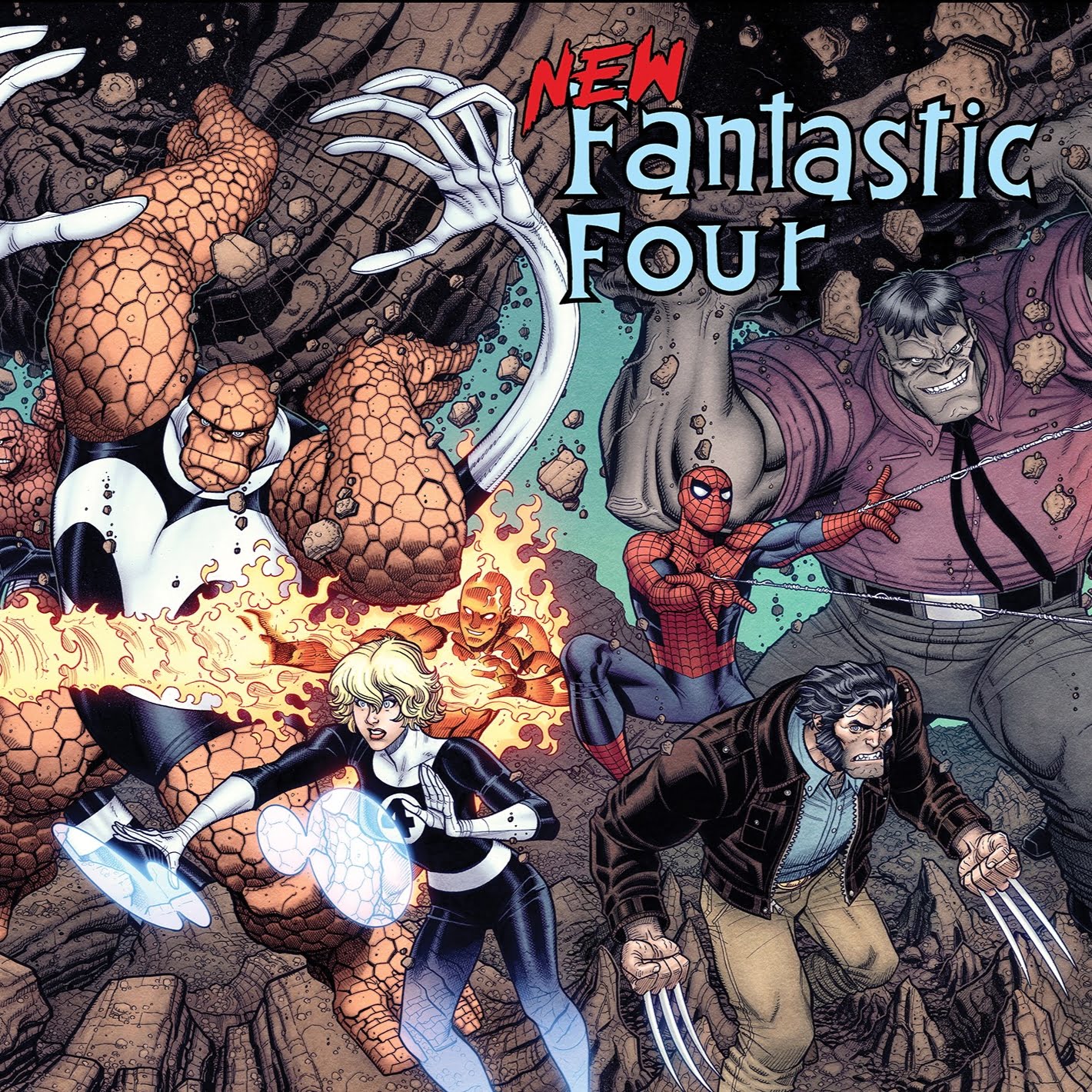 New Fantastic Four Cover Art via Nick Bradshaw for Marvel Comics for use by 360 Magazine