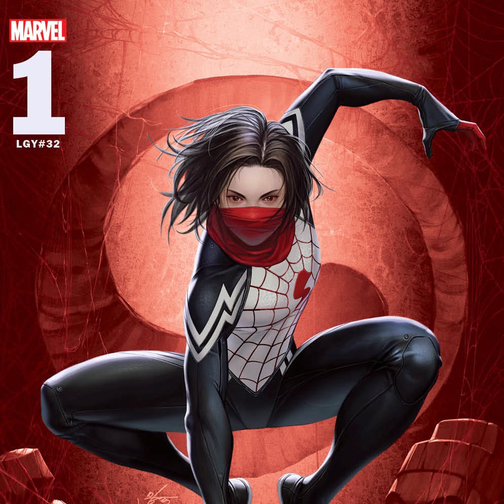 Silk #1 Cover Art via Inhyuk Lee for Marvel Comics for use by 360 Magazine