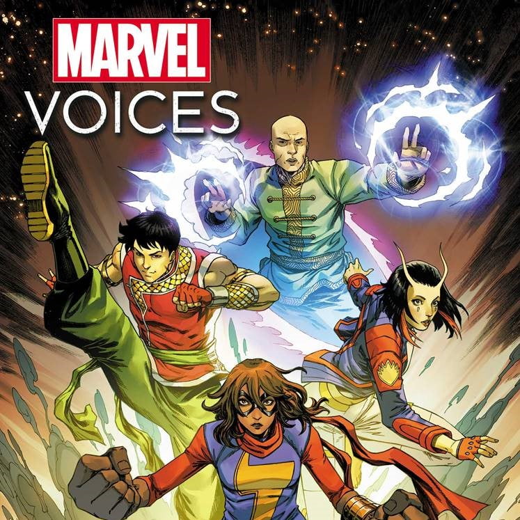 Marvel Voices cover art via Anthony Blackwood Marvel Entertainment for use by 360 MAGAZINE