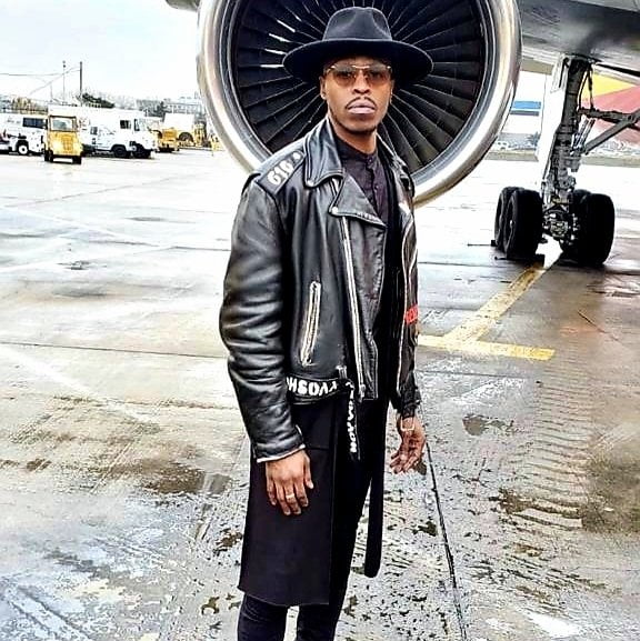 Armon Hayes on the runway headed to NYFW for 360 MAGAZINE. 