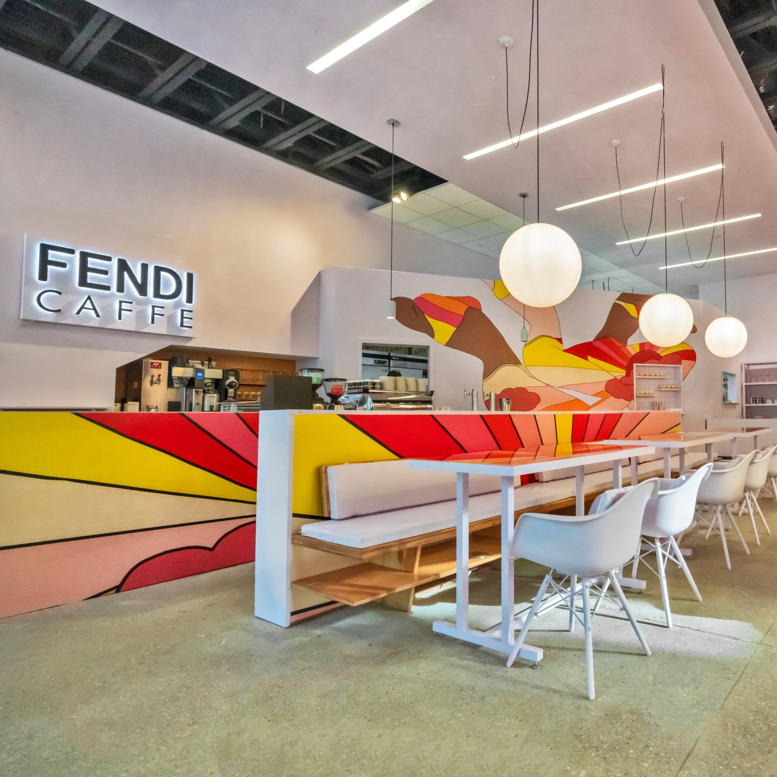 FENDI Caffe Miami via Gnazzo Group for use by 360 Magazine