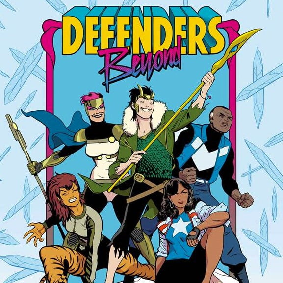 DEFENDERS: BEYOND cover art via Anthony Blackwood Marvel for use by 360 MAGAZINE