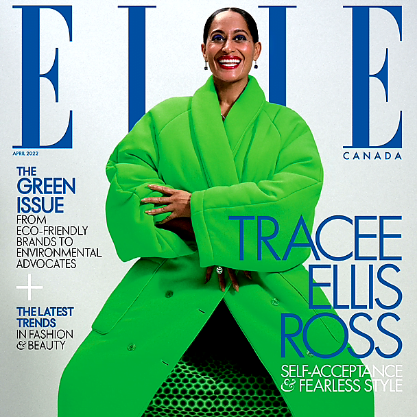 Elle MAGAZINE cover of Tracee Ellis Ross inside 360 MAGAZINE