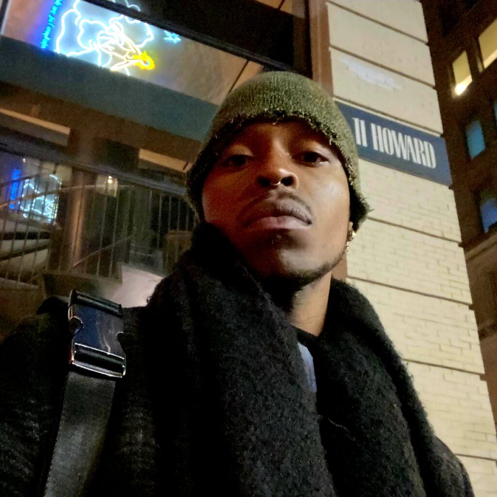 Armon Hayes of 360 MAGAZINE at LaRopa The Blond NYC event