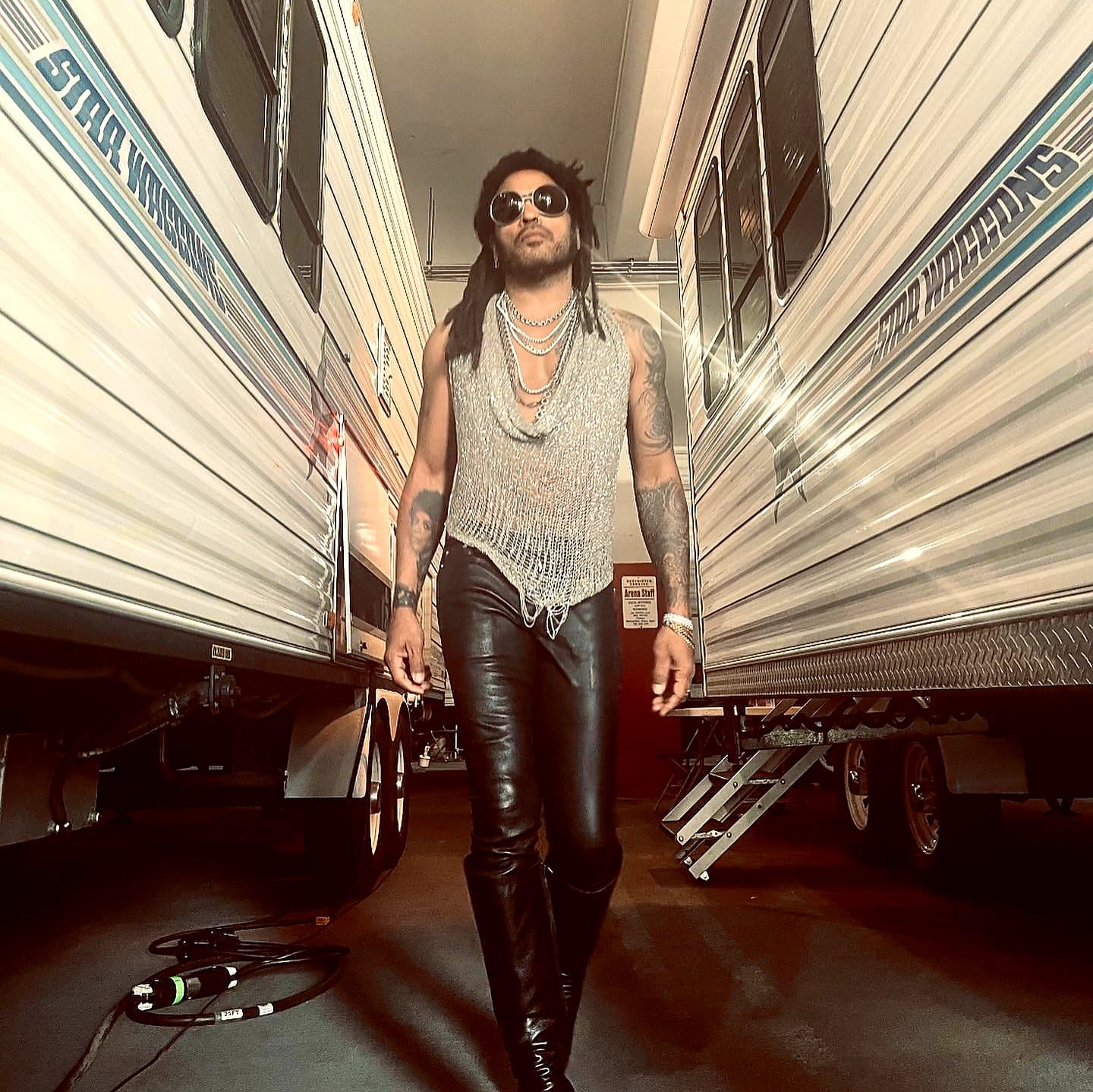 Fashion maven Lenny Kravitz never disappoints via 360 MAGAZINE