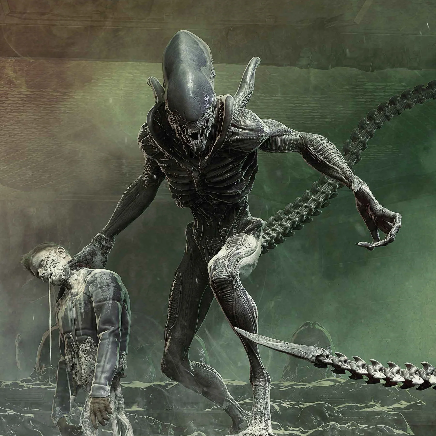 Alien 2022 via Anthony Blackwood for Marvel Comics for use by 360 Magazine