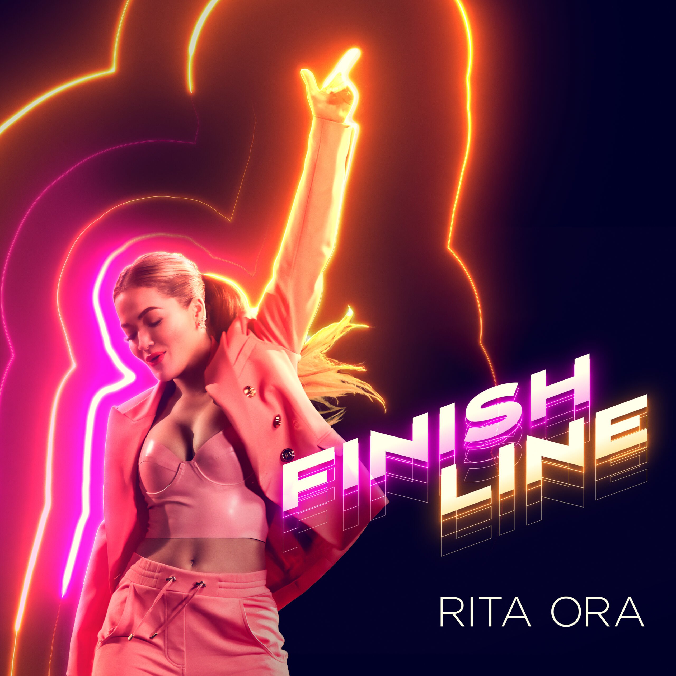 Rita Ora Finish Line via Heather Davis for Disney for use by 360 Magazine