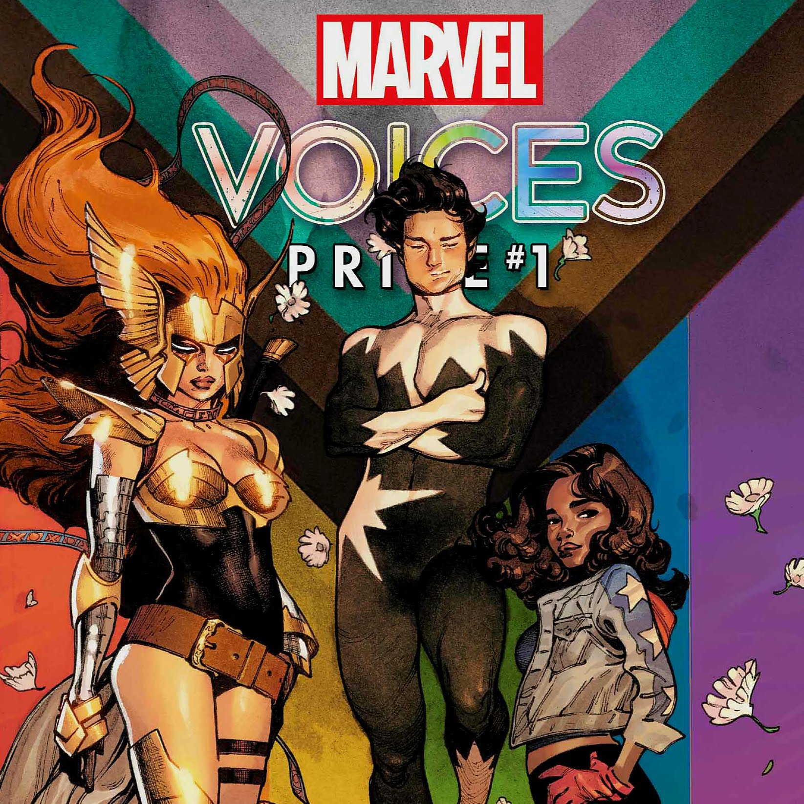 Marvel comics sneak peak of LGBTQIA cover via 360 magazine