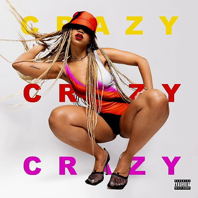 Amanda Reifer "Crazy" single cover art via Amaiya Davis (U Music) for use by 360 Magazine