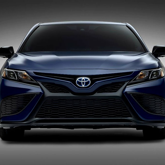 Toyota Camry hybrid nightshade via 360 magazine