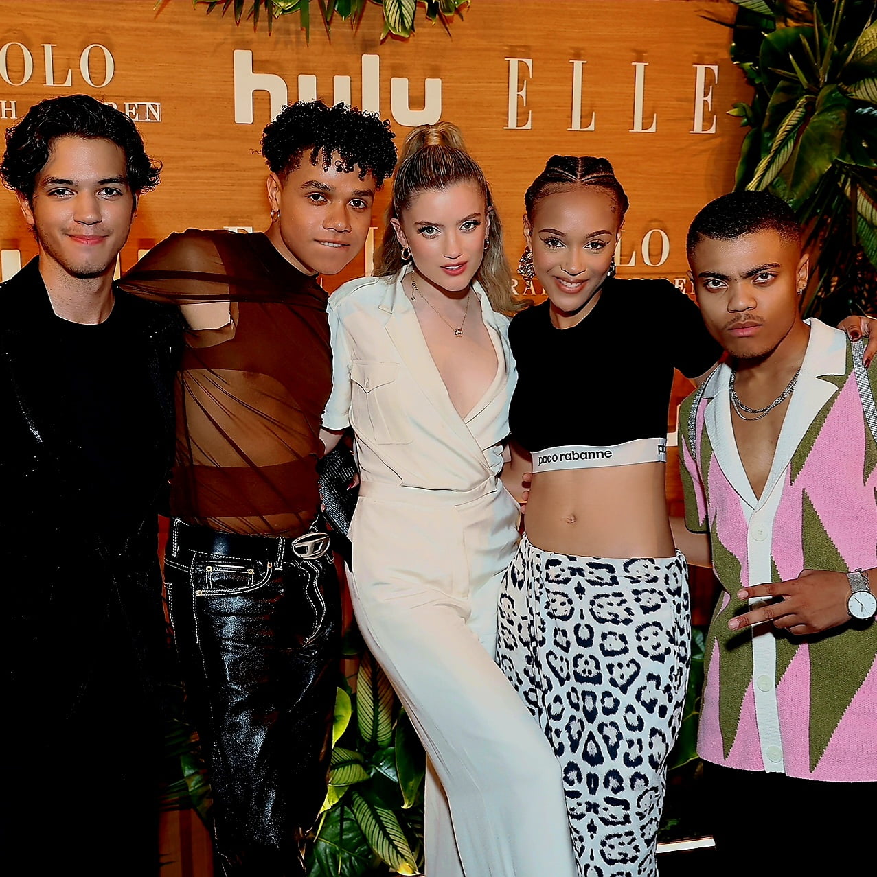 Reed Shannon, Mia Healey Miles Gutierrez-Riley,Zack Calderon, Reign Edwards at Elle Hollywood Rising via 360 MAGAZINE