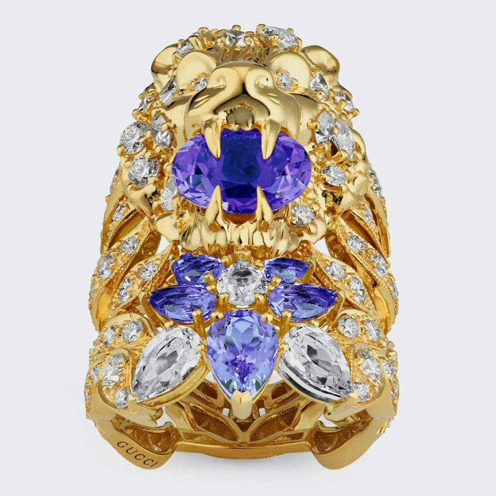 Gucci's High Jewelry Collection via Gnazzo Group for use by 360 Magazine