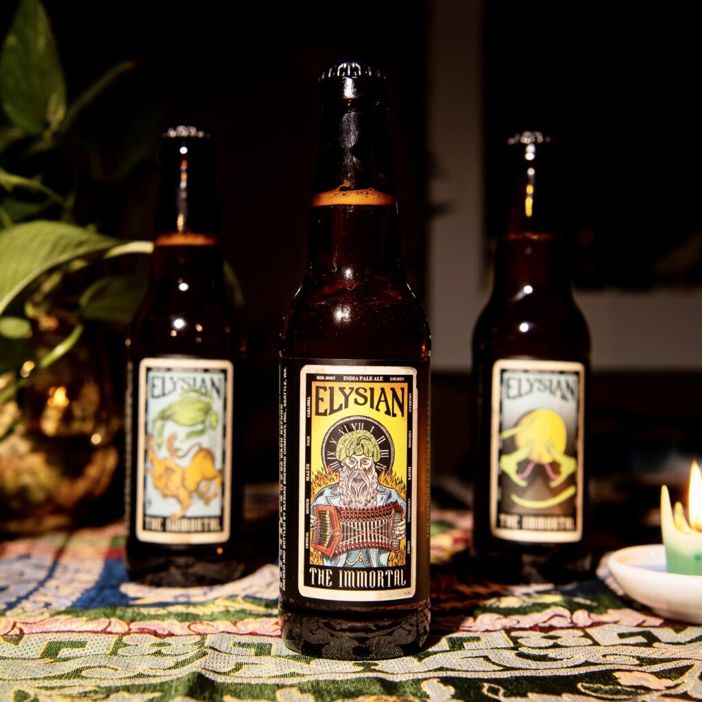Elysian Brewing beers via Nate Watters / Elysian Brewing for use by 360 Magazine