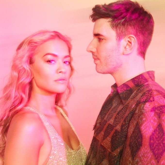 Picture of Netsky and Rita Ora via Stoked PR for use by 360 Magazine 