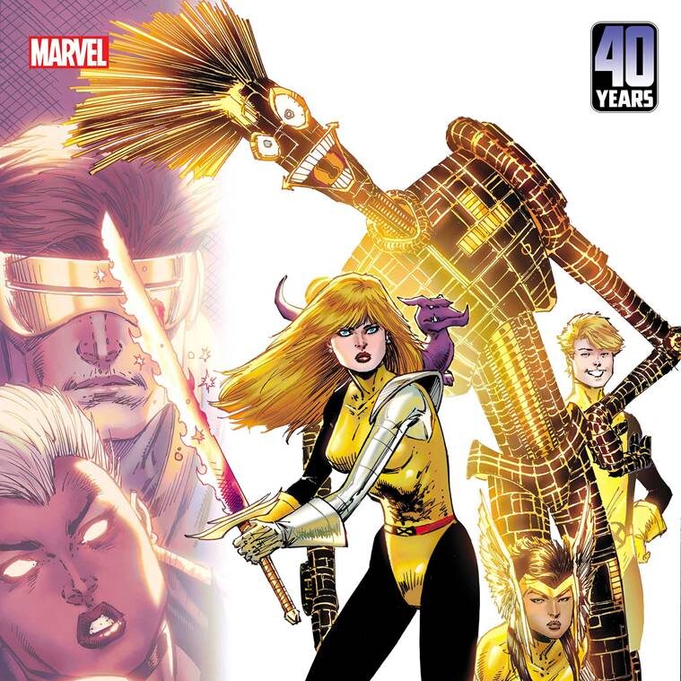 NEW MUTANTS's new cover via Marvel Entertainment for use by 360 Magazine