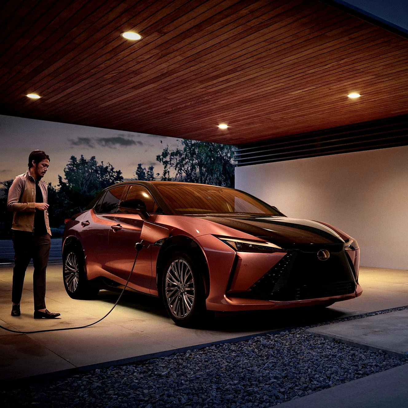 Lexus RZ fully electric vehicles via 360 MAGAZINE