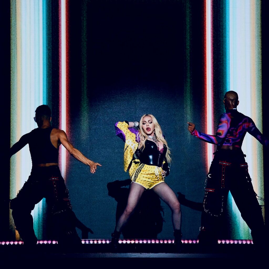 Madonna shot by Ricardo Gomes for pride and nft nyc via 360 MAGAZINE