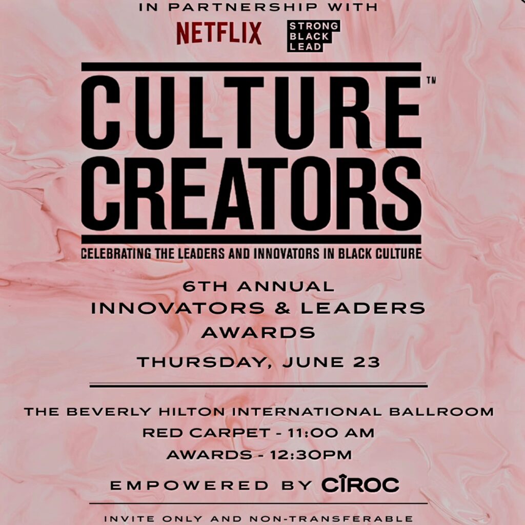 Culture Creators at the Beverly Hilton via 360 MAGAZINE