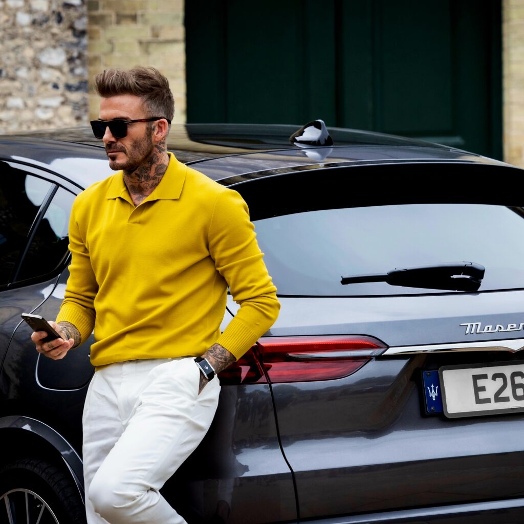 David Beckham Maserati Brand Ambassador at Goodwood's Festival of Speed via 360 MAGAZINE