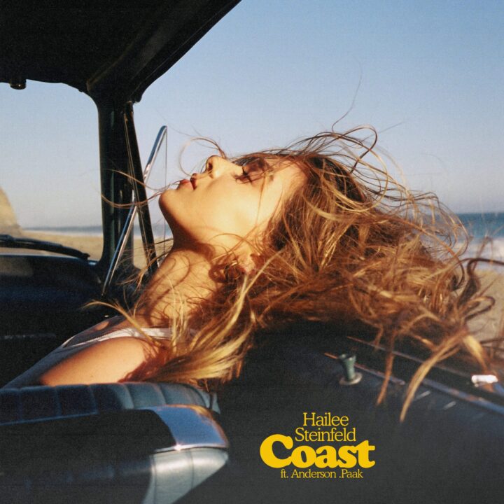 Hailee Steinfeld New Single "Coast" Cover Art via Universal Music Group for use by 360 MAGAZINE
