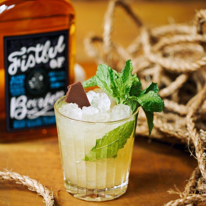 Chocolate Julep recipe for National Chocolate Day via Anthony Bohlinger for use by 360 MAGAZINE