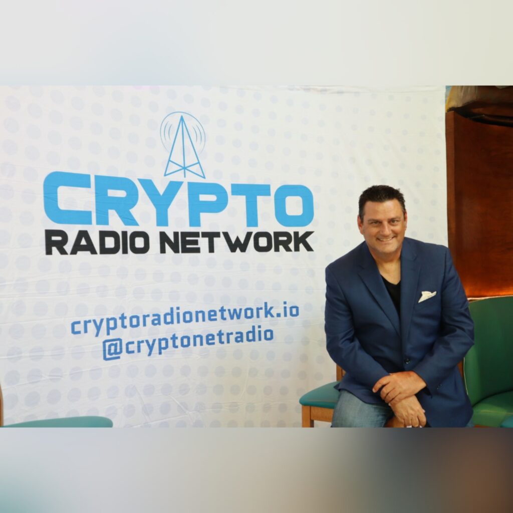 Sal DiGuardia, CEO of Crypto Radio Network at NFT-VIP in NYC via 360 MAGAZINE 