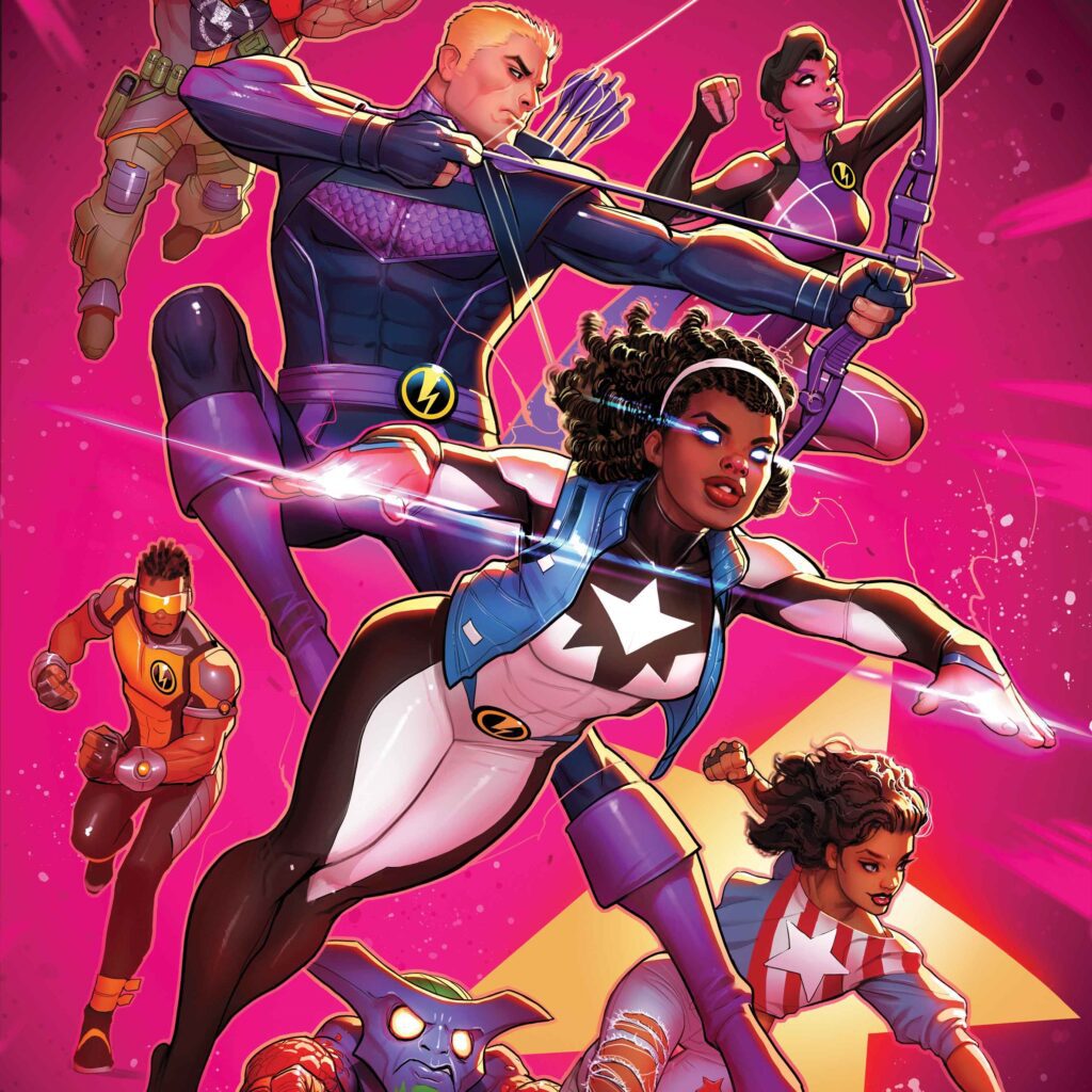 Thunderbolts Cover Art via Marvel Entertainment for use by 360 MAGAZINE