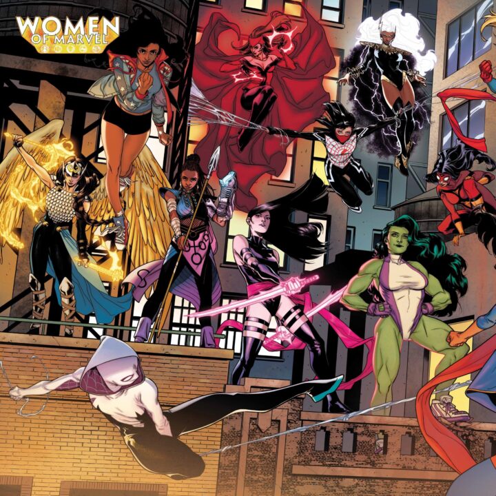 Women of Marvel Cover Art via Marvel Entertainment for use by 360 MAGAZINE