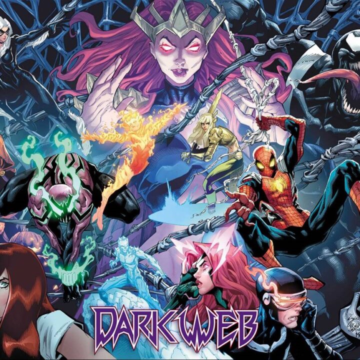 Dark Web Cover Art via Marvel Entertainment for use by 360 MAGAZINE
