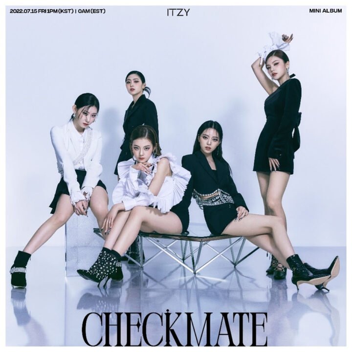 ITZY Album "Checkmate" Cover Art via U Music Group for use by 360 MAGAZINE